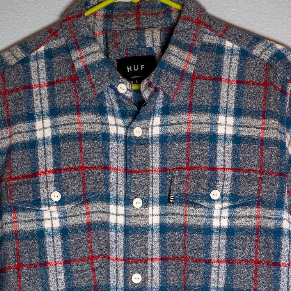 HUF long sleeve flannel